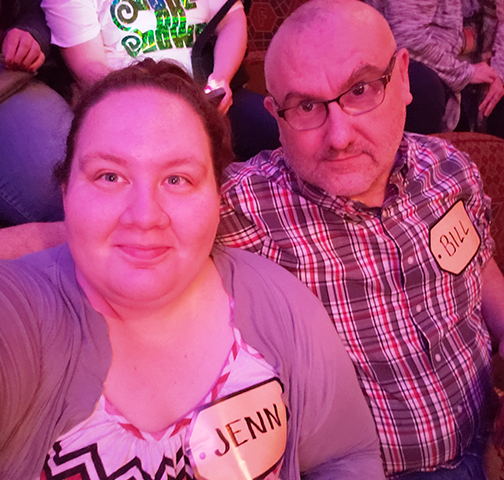 Jenn and Bill at The Price is Right